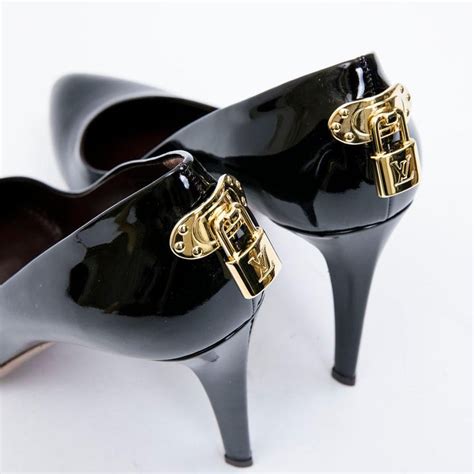 louis vuitton high heels black|louis vuitton black high heels.